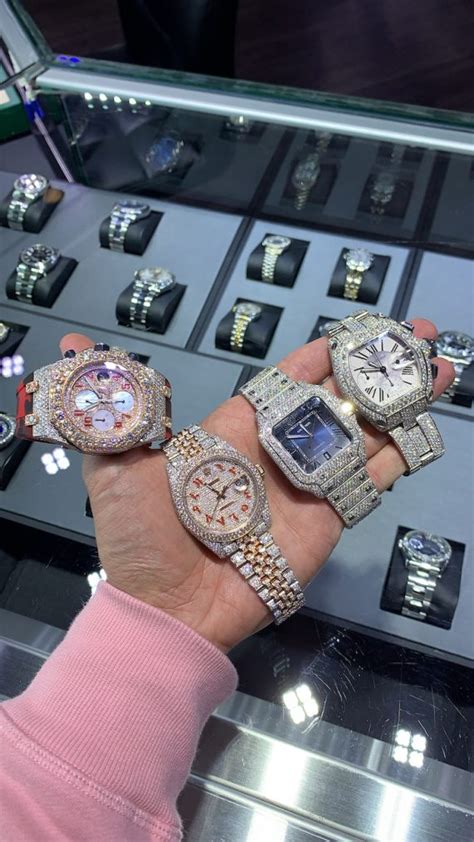 bust down ice watches.